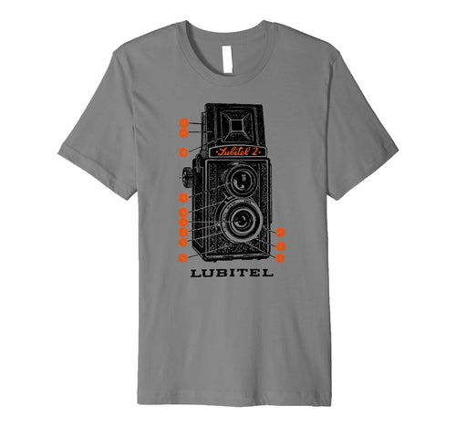 Lubitel Tlr Ussr Soviet Distressed T-Shirt - Streetwear Style for Adults - T-Shirt, Sweatshirt, Hoodie