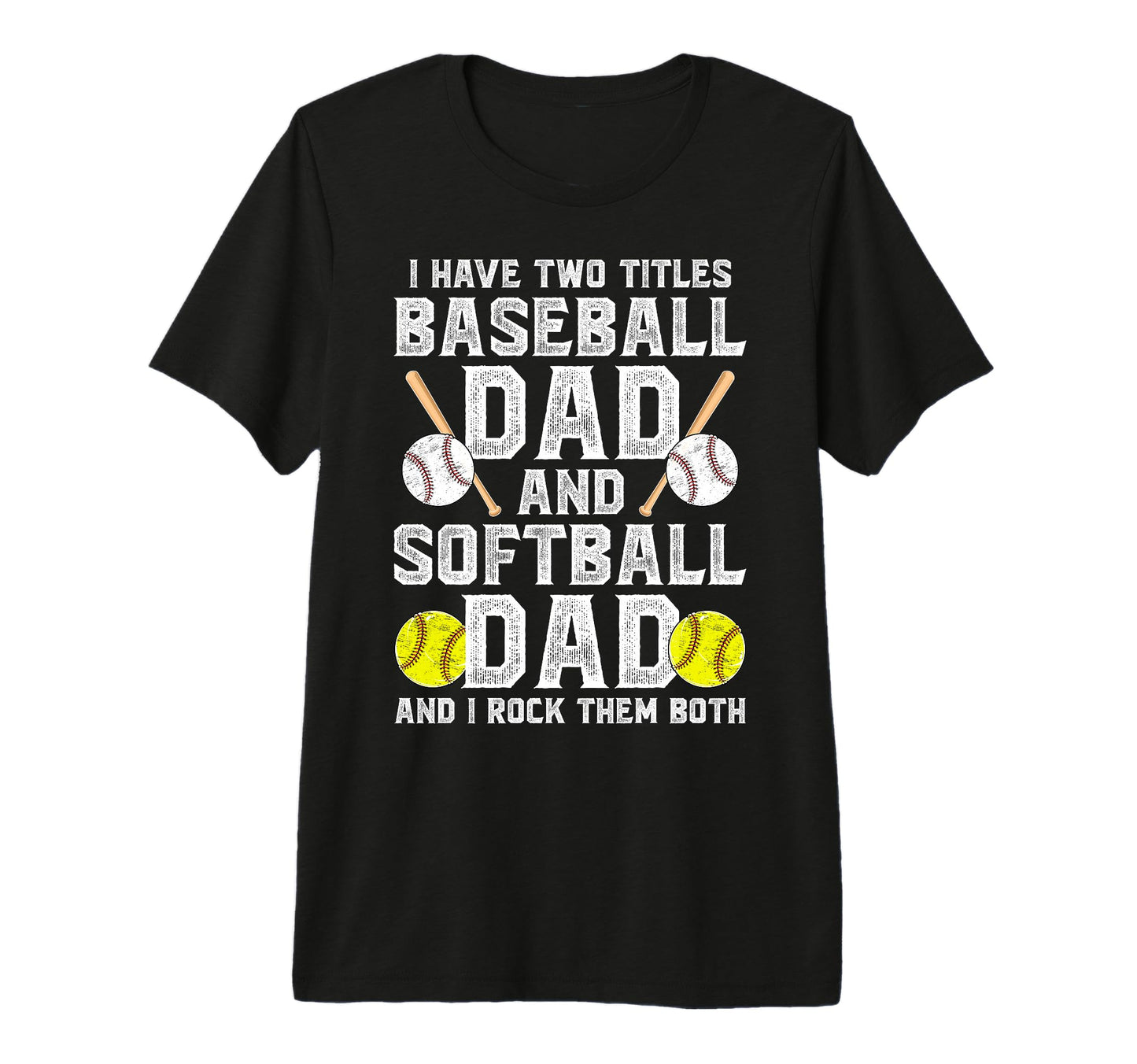 Mens Baseball Softball Dad Proud T-Shirt - Casual Everyday Wear Unisex - T-Shirt, Sweatshirt, Hoodie