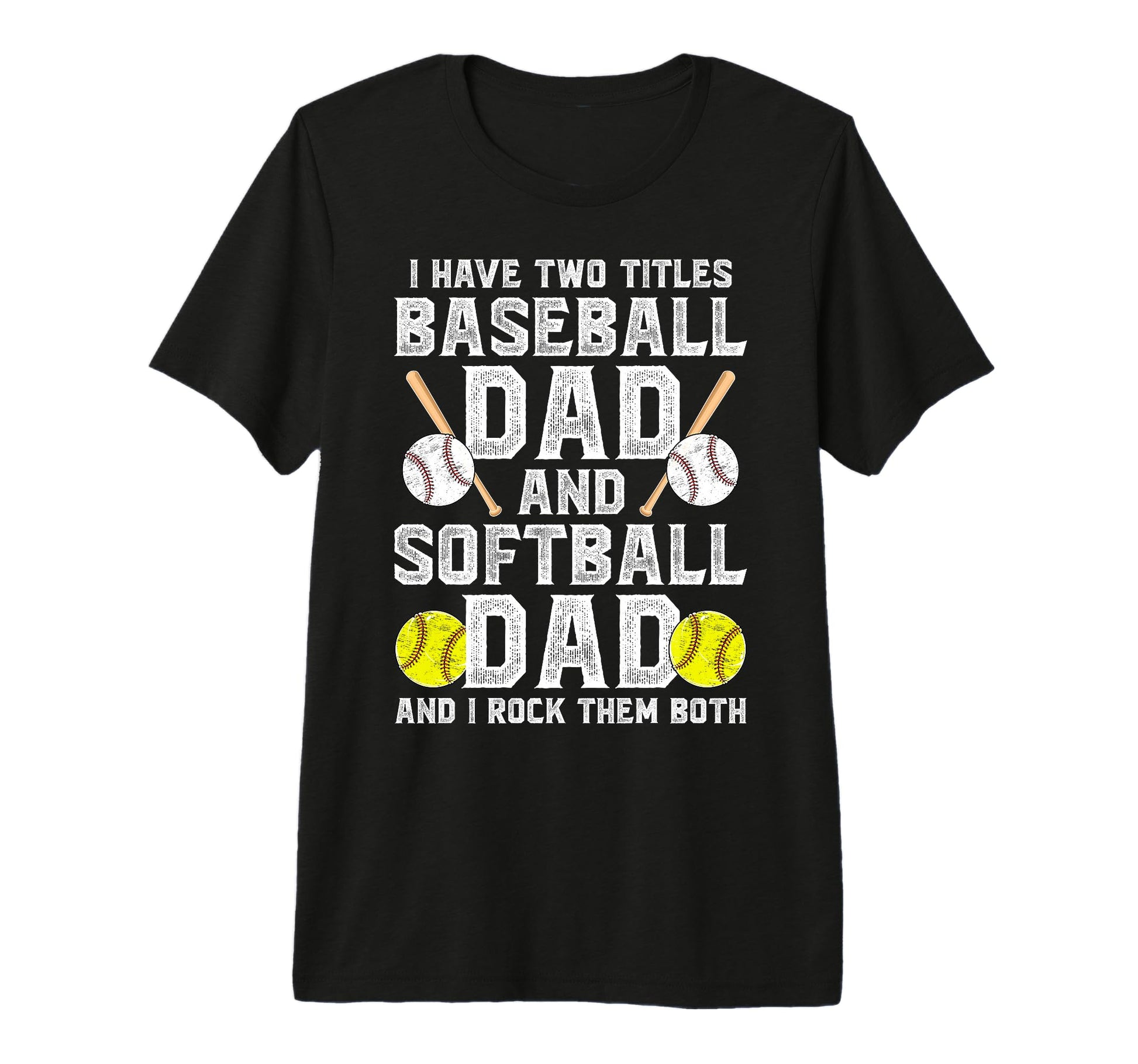 Mens Baseball Softball Dad Proud T-Shirt - Casual Everyday Wear Unisex - T-Shirt, Sweatshirt, Hoodie