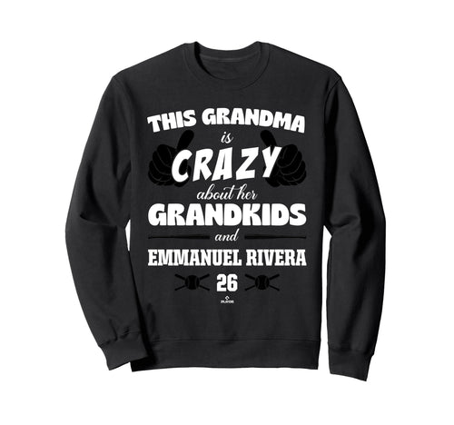 Grandma Crazy Emmanuel Rivera Baltimore Sweatshirt - Unique Graphic Unisex - T-Shirt, Sweatshirt, Hoodie