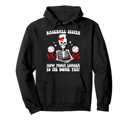 Baseball Sister Groovy Baseball Players Hoodie - Graphic Print Men Women - T-Shirt, Sweatshirt, Hoodie