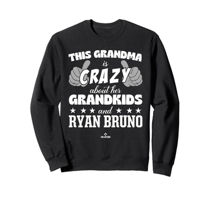 Grandma Crazy Ryan Bruno Prospect Sweatshirt - Casual Everyday Wear Unisex - T-Shirt, Sweatshirt, Hoodie