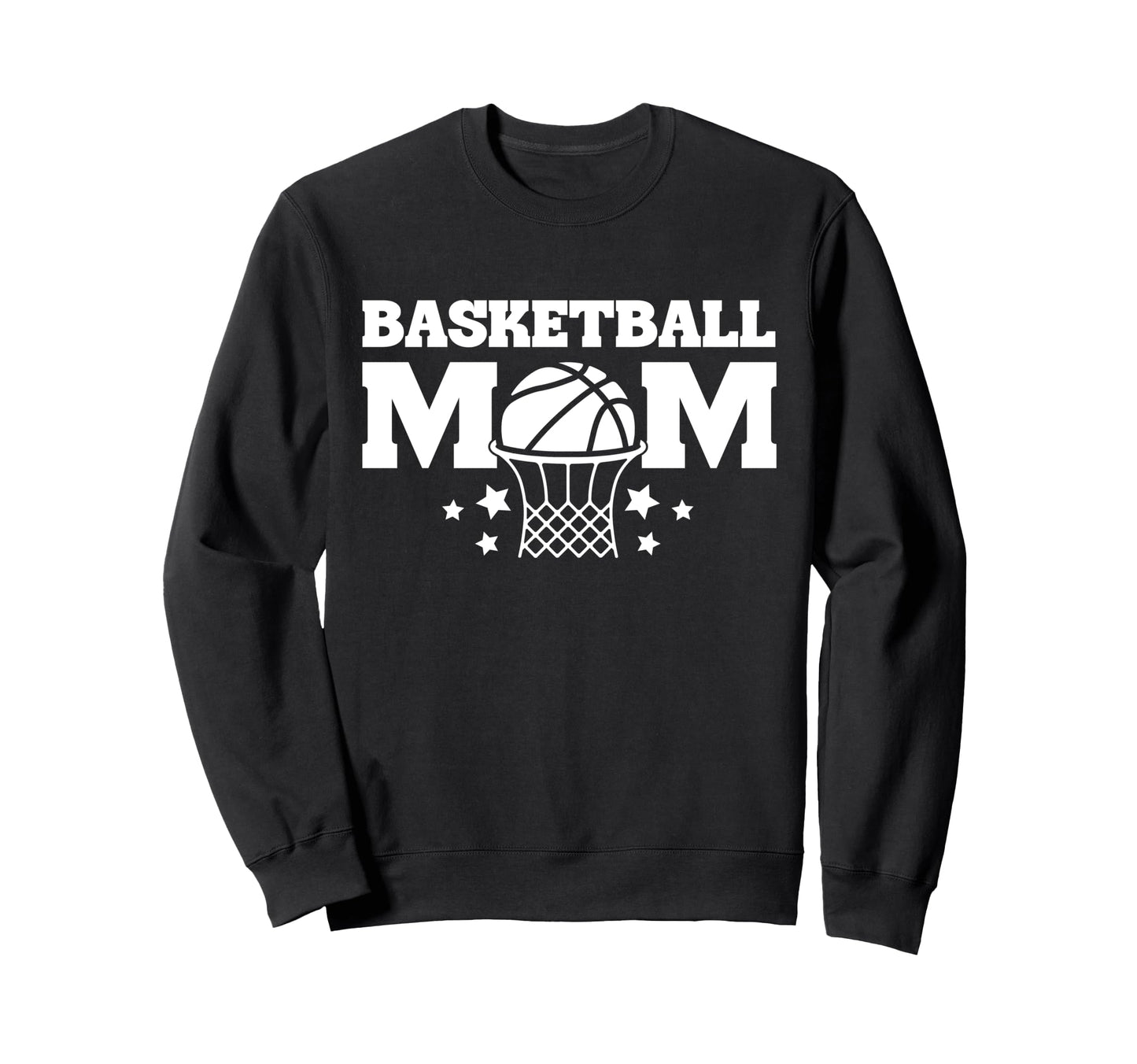 Basketball Mom Game Day Sweatshirt - Unique Graphic Unisex - T-Shirt, Sweatshirt, Hoodie