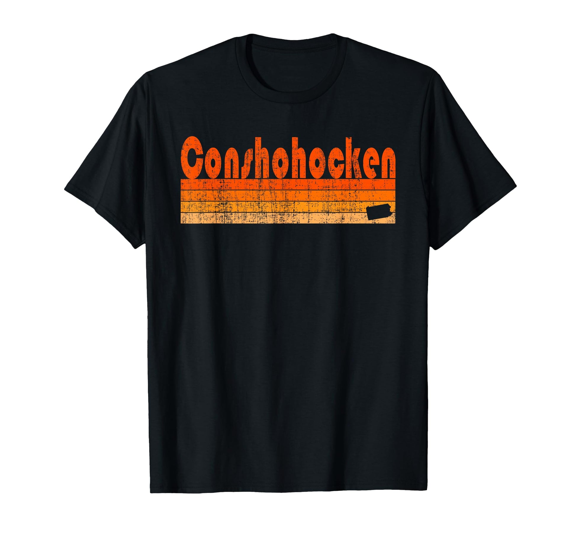 80S Conshohocken Pa T-Shirt - Graphic Print Unisex - T-Shirt, Sweatshirt, Hoodie