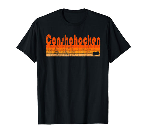 80S Conshohocken Pa T-Shirt - Graphic Print Unisex - T-Shirt, Sweatshirt, Hoodie