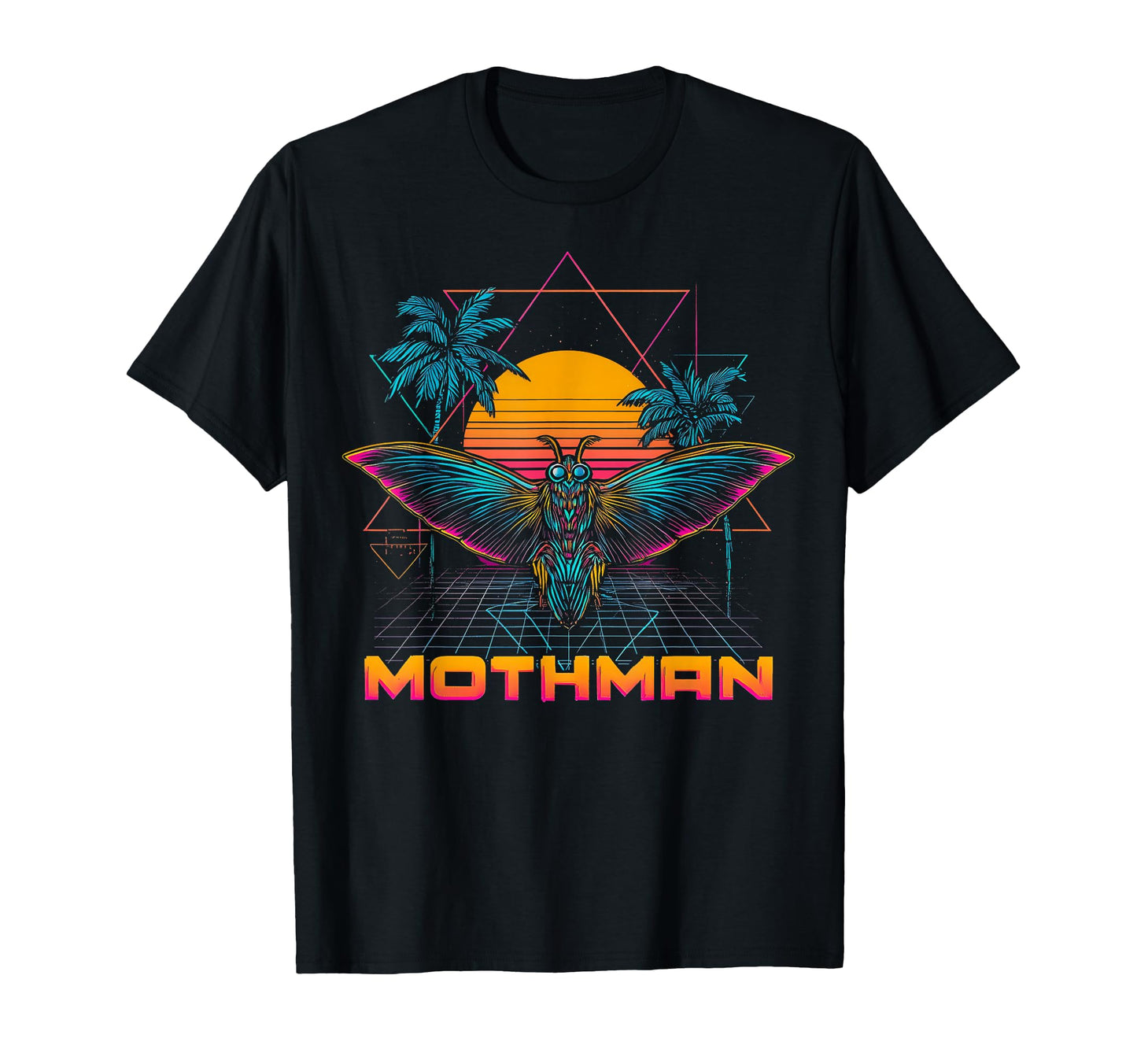 Mothman Cryptozoology Cryptid T-Shirt - Minimalist Print for Adults - T-Shirt, Sweatshirt, Hoodie