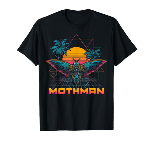 Mothman Cryptozoology Cryptid T-Shirt - Minimalist Print for Adults - T-Shirt, Sweatshirt, Hoodie