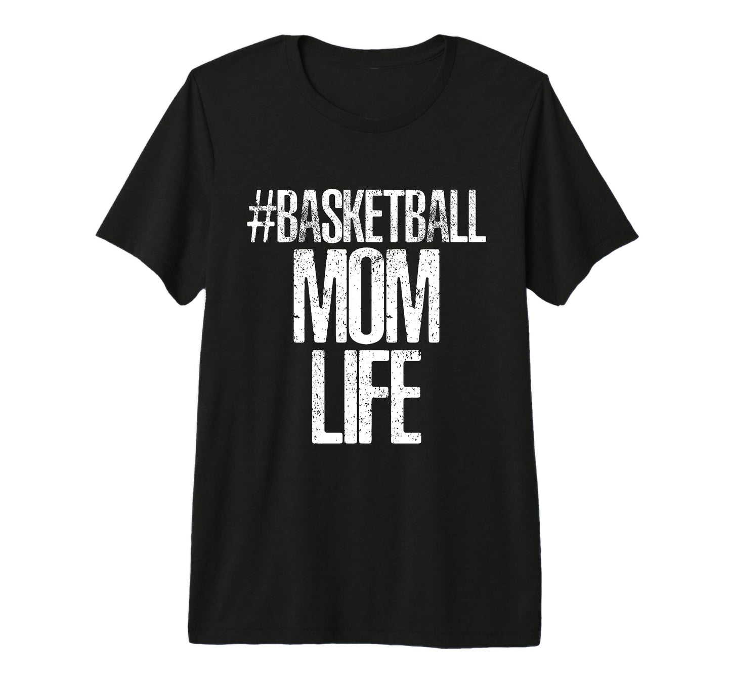 Game Day Basketball Player Mom Life T-Shirt - Minimalist Print for Adults - T-Shirt, Sweatshirt, Hoodie