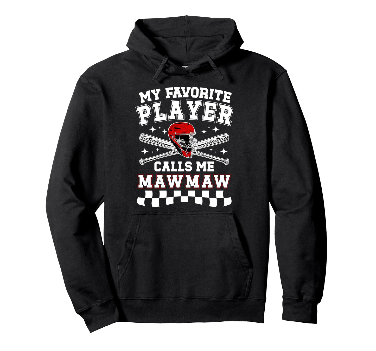 Proud Baseball Mawmaw Baseball Player Hoodie - Minimalist Print Men Women - T-Shirt, Sweatshirt, Hoodie