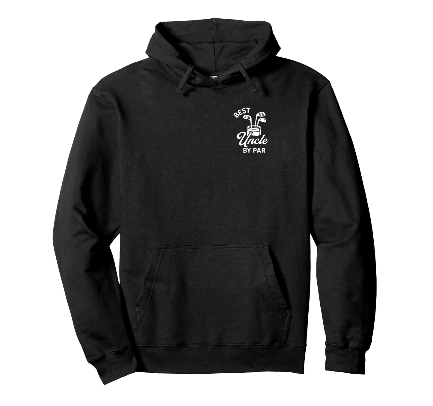 Best Uncle Par Funny Par Dad Golf Hoodie - Novelty Apparel for Adults - T-Shirt, Sweatshirt, Hoodie