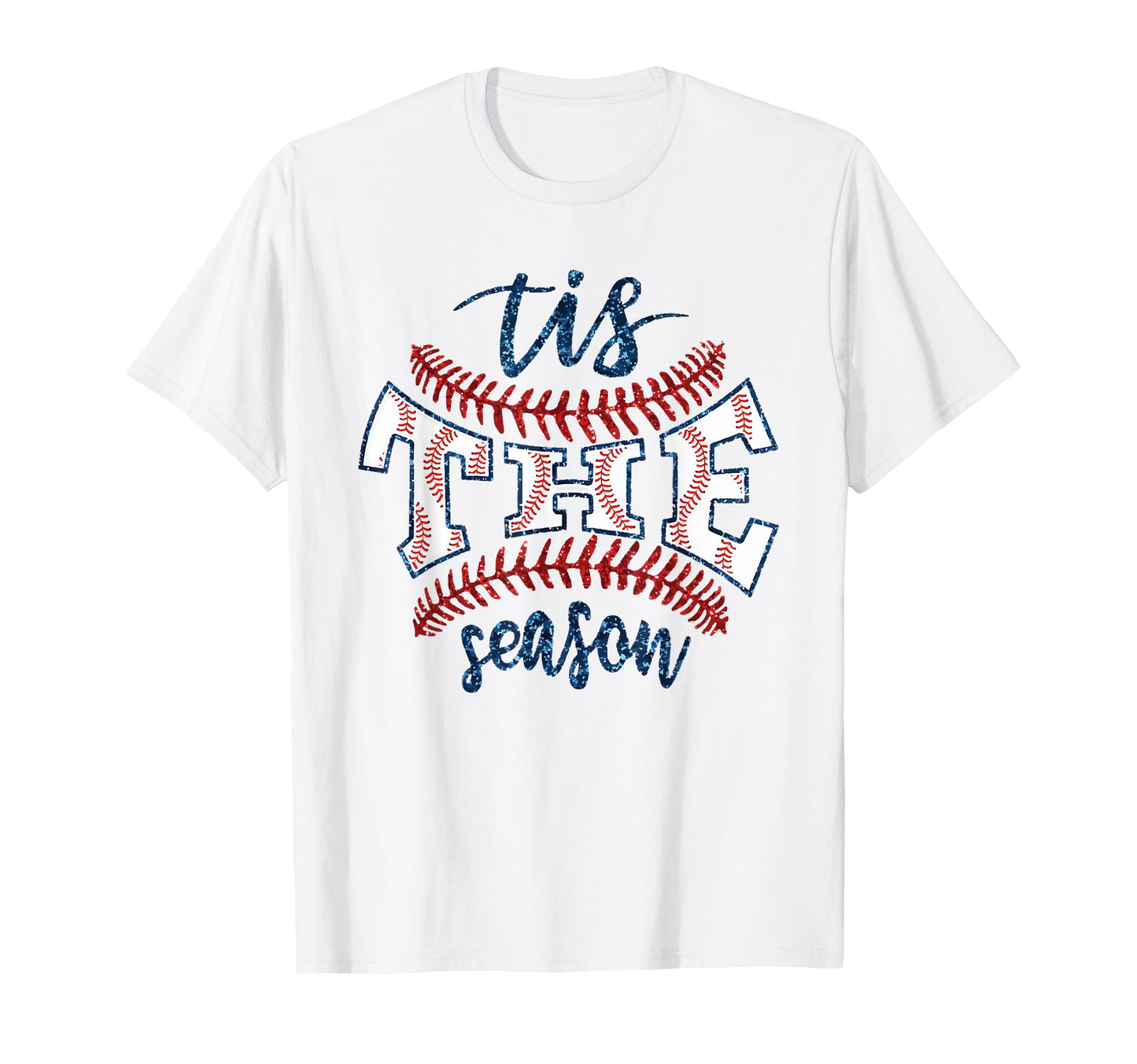 Tis Season Baseball Mom Game Day T-Shirt - Unique Graphic Unisex - T-Shirt, Sweatshirt, Hoodie