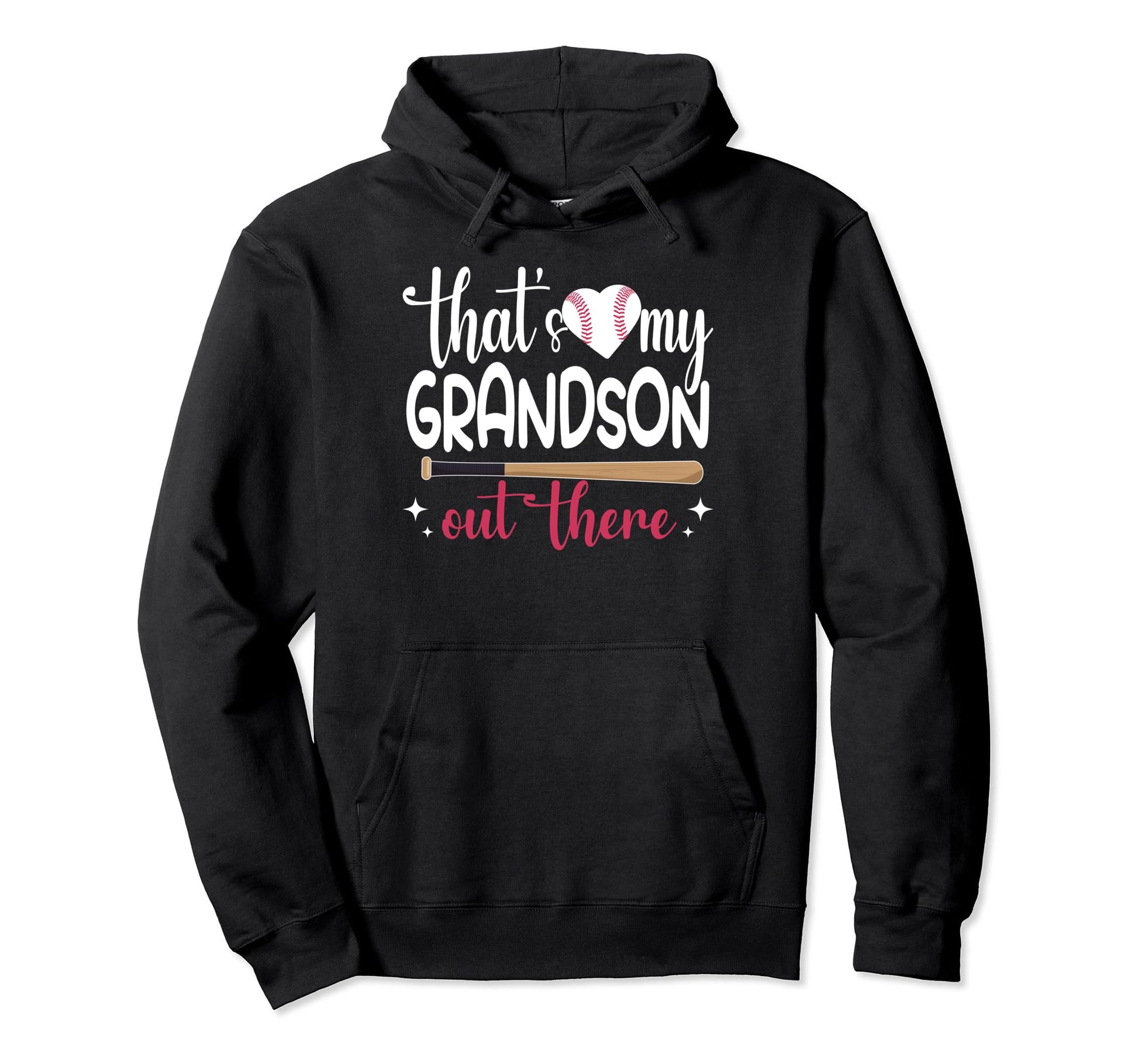 Funny Thats My Grandson Out There Hoodie - Graphic Print for Adults - T-Shirt, Sweatshirt, Hoodie