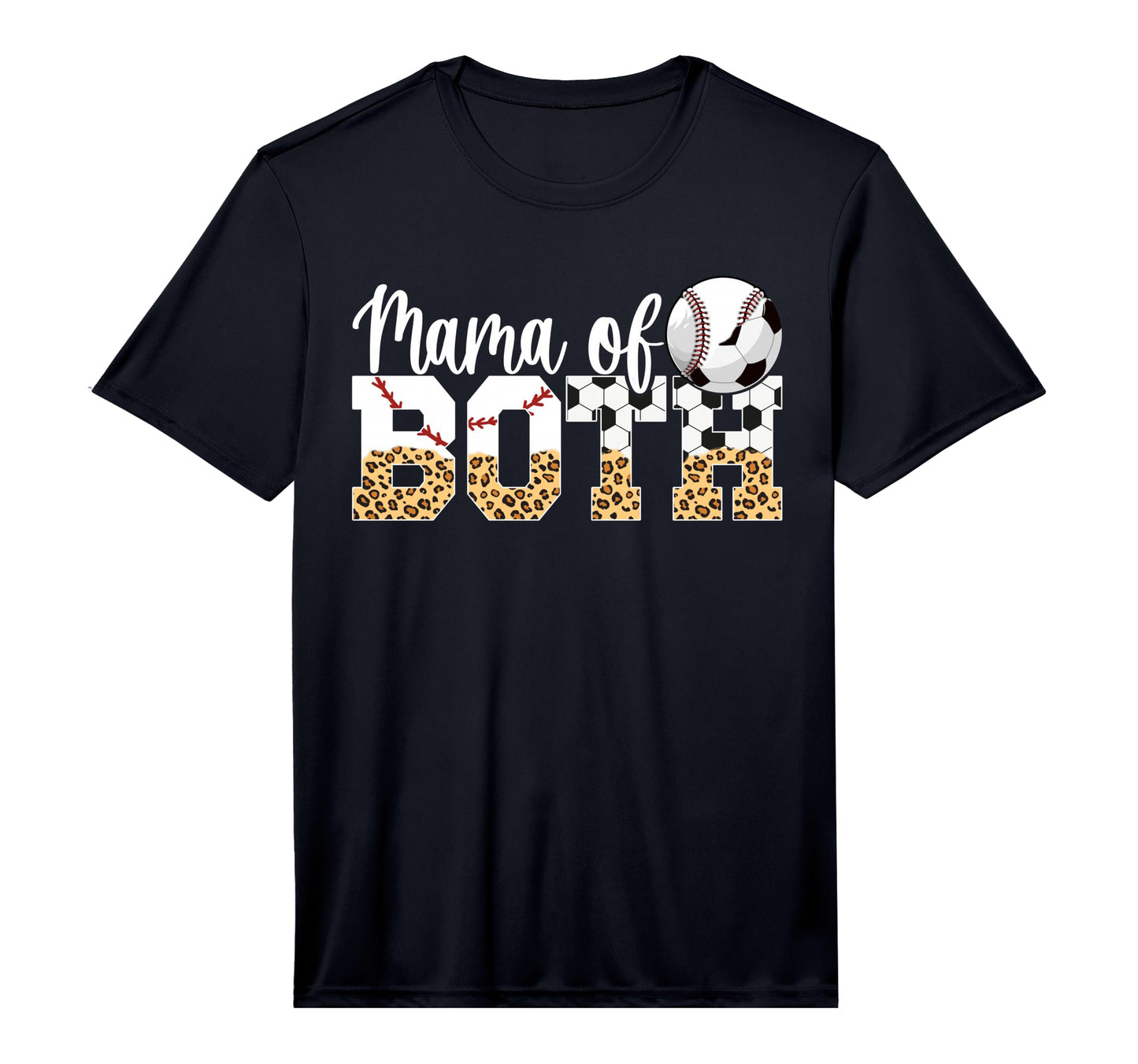 Mens Mama Both Baseball Soccer Mom T-Shirt - Novelty Apparel for Adults - T-Shirt, Sweatshirt, Hoodie