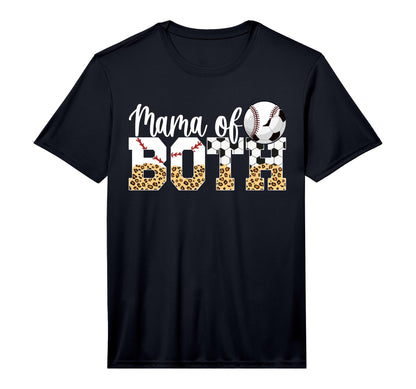 Mens Mama Both Baseball Soccer Mom T-Shirt - Novelty Apparel for Adults - T-Shirt, Sweatshirt, Hoodie