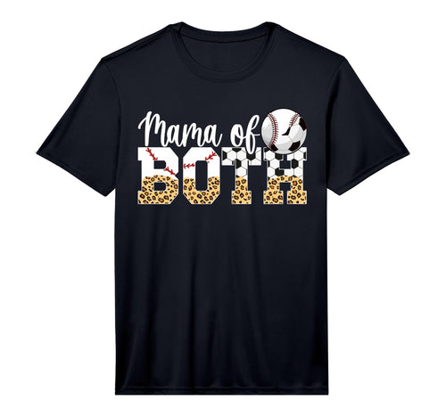 Mens Mama Both Baseball Soccer Mom T-Shirt - Novelty Apparel for Adults - T-Shirt, Sweatshirt, Hoodie