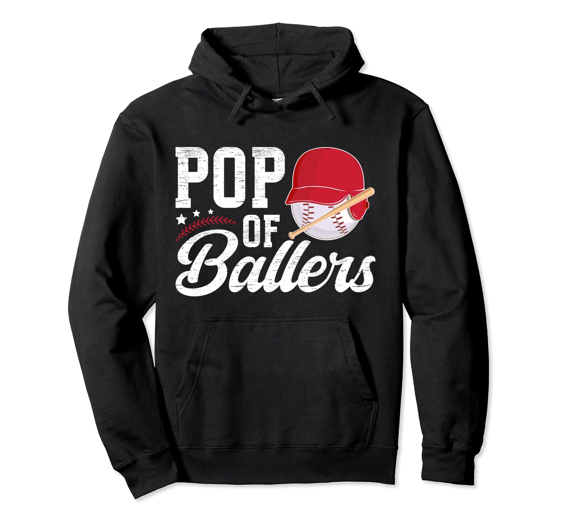 Pop Baller Baseball Pop Baseball Hoodie - Custom Art Print Men Women - T-Shirt, Sweatshirt, Hoodie