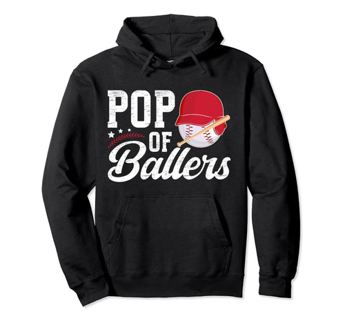 Pop Baller Baseball Pop Baseball Hoodie - Custom Art Print Men Women - T-Shirt, Sweatshirt, Hoodie