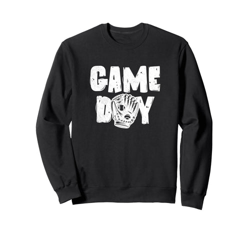 Grunge Baseball Heart Softball Mom Sweatshirt - Novelty Apparel Unisex - T-Shirt, Sweatshirt, Hoodie