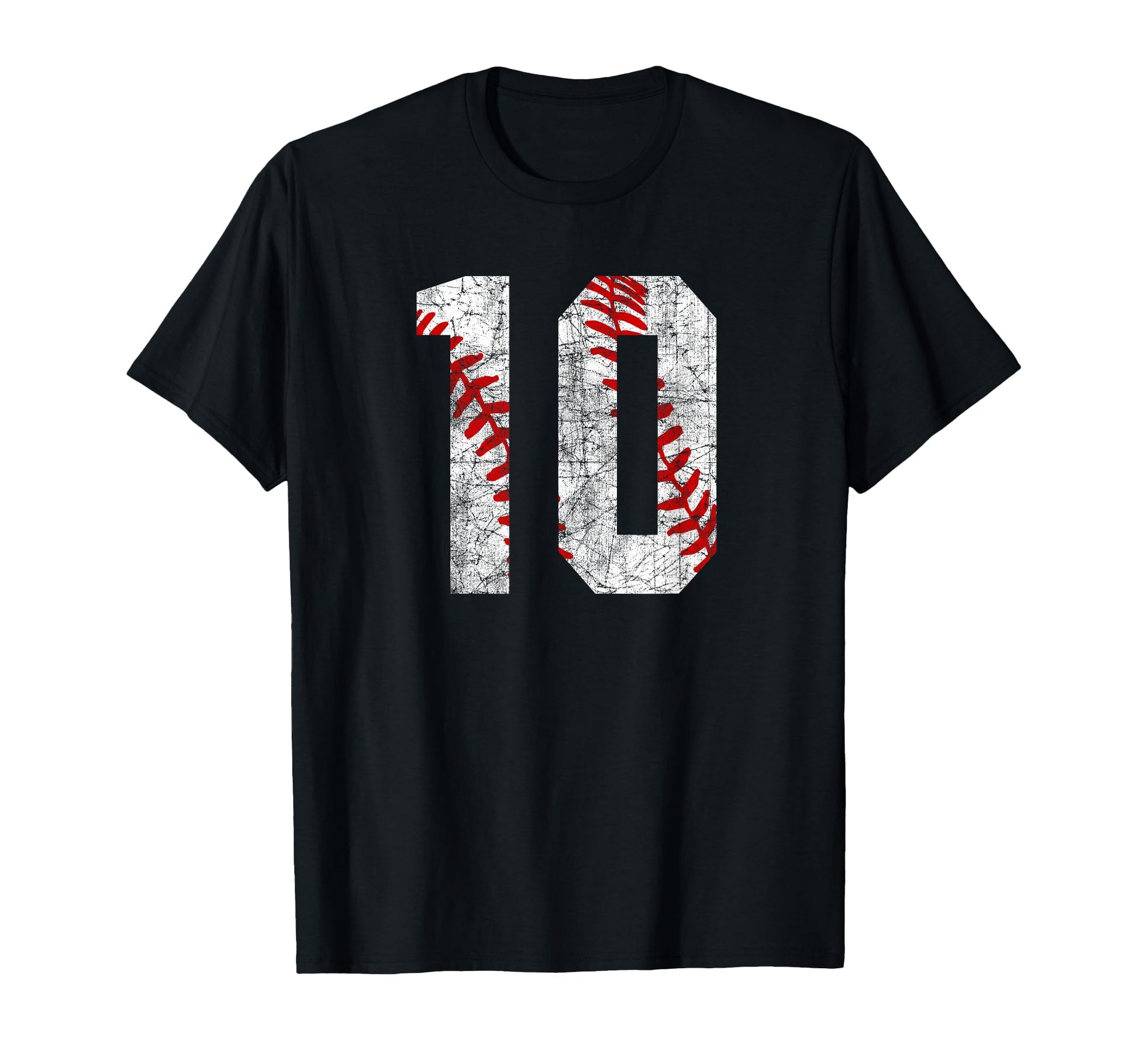 Baseball Mom 10 Jersey Baseball Player T-Shirt - Minimalist Print Unisex - T-Shirt, Sweatshirt, Hoodie
