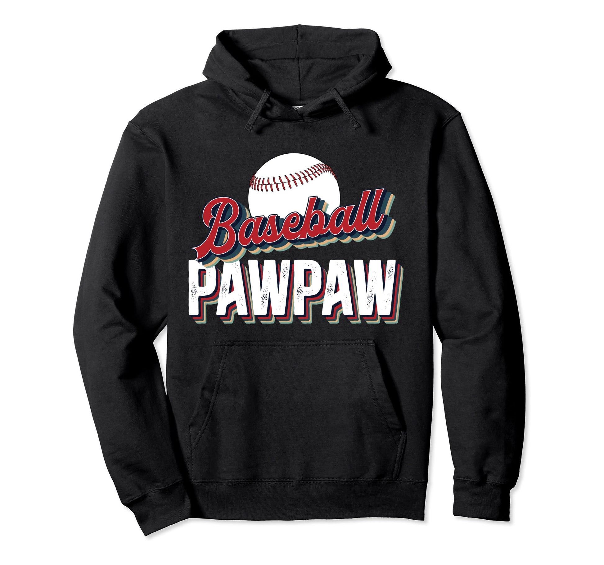 Baseball Pawpaw Proud Pawpaw Baseball Hoodie - Minimalist Print Unisex - T-Shirt, Sweatshirt, Hoodie