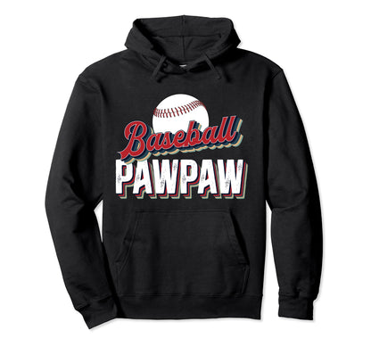 Baseball Pawpaw Proud Pawpaw Baseball Hoodie - Minimalist Print Unisex - T-Shirt, Sweatshirt, Hoodie