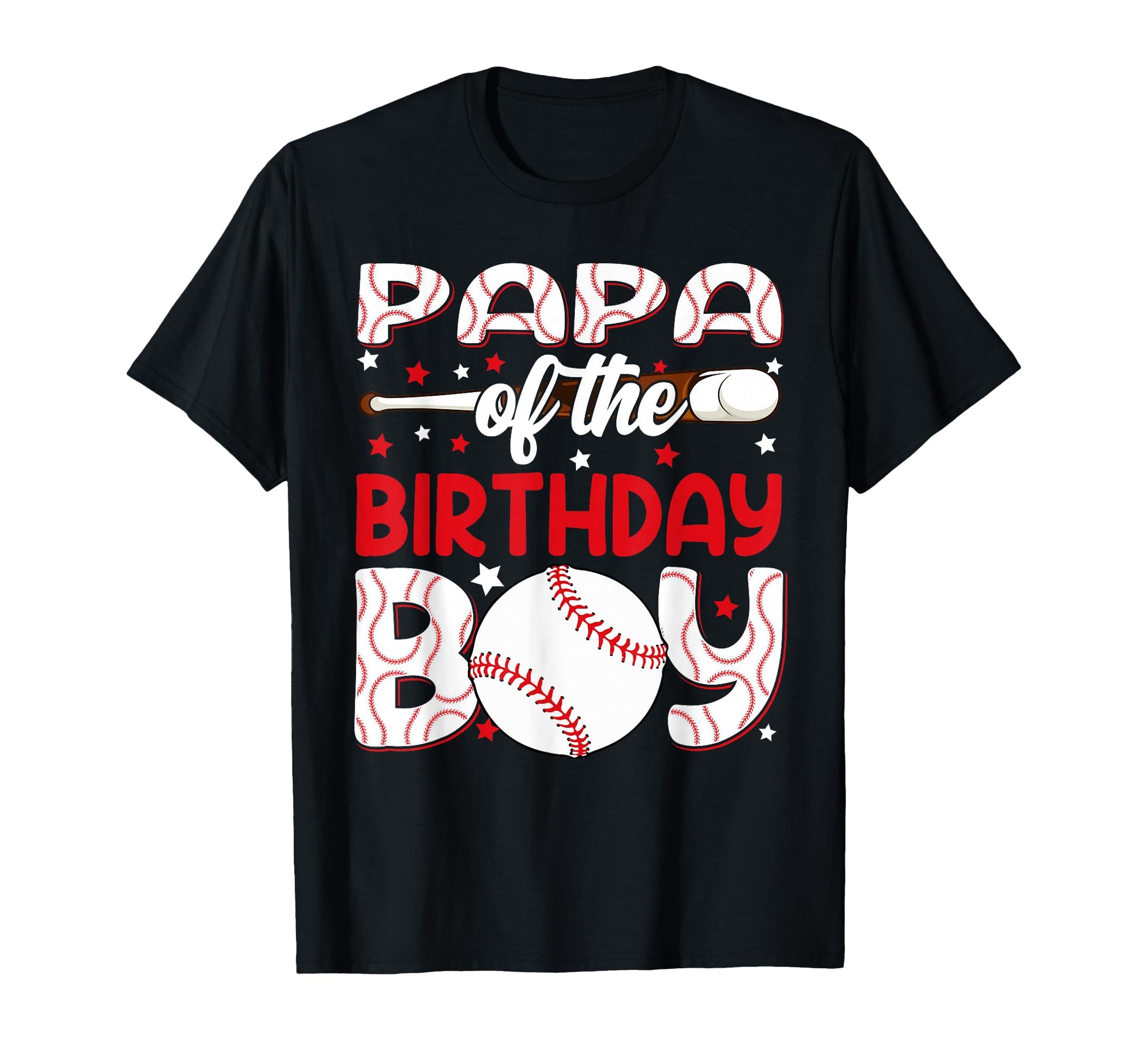 Papa Birthday Baseball Party Family T-Shirt - Trendy Graphic for Adults - T-Shirt, Sweatshirt, Hoodie