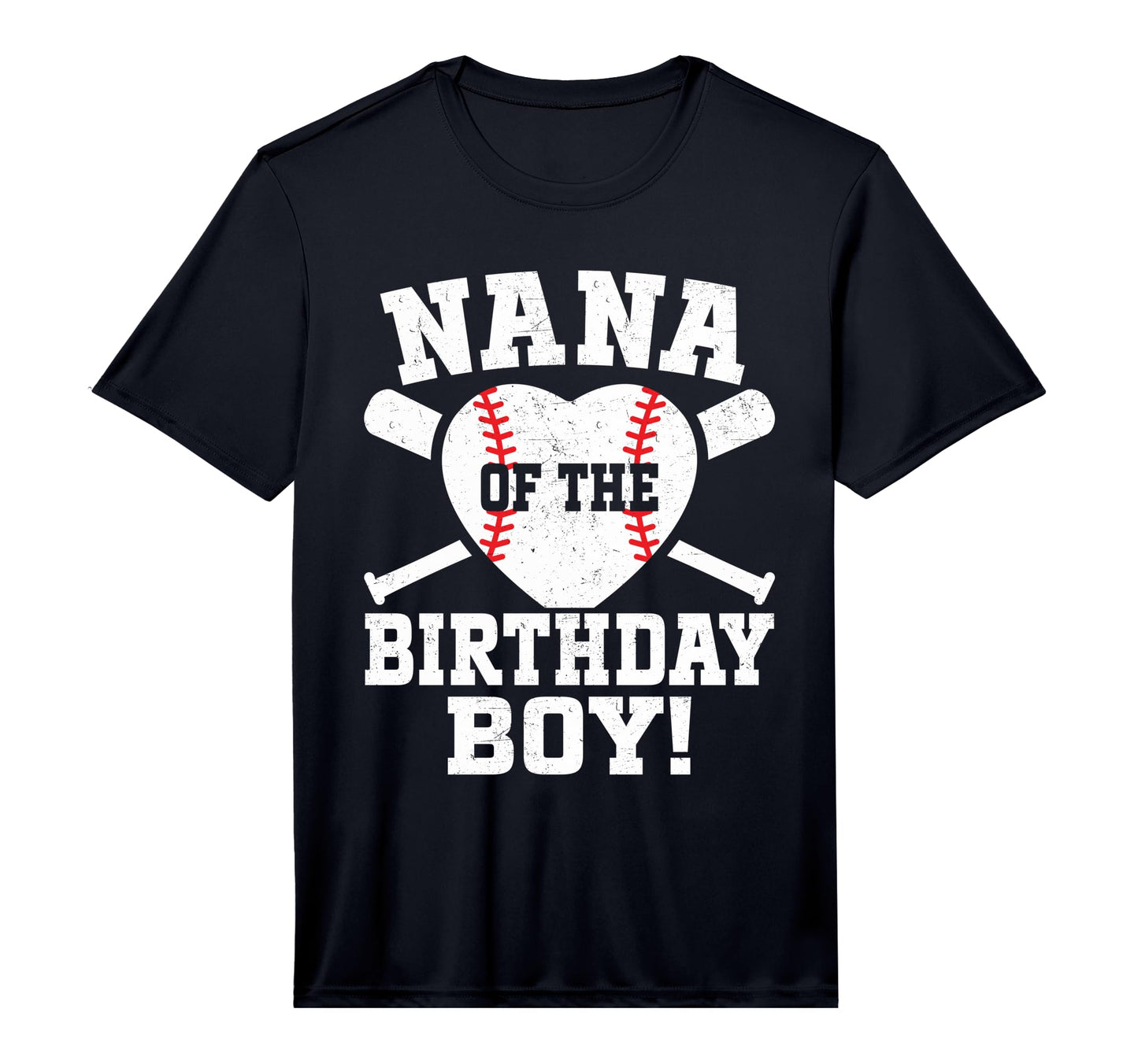 Mens Nana Birthday Baseball T-Shirt - Aesthetic Graphic for Adults - T-Shirt, Sweatshirt, Hoodie