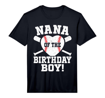 Mens Nana Birthday Baseball T-Shirt - Aesthetic Graphic for Adults - T-Shirt, Sweatshirt, Hoodie