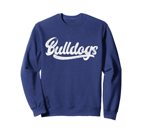 Bulldogs School Sports Fan Team Spirit Sweatshirt - Unique Graphic Unisex - T-Shirt, Sweatshirt, Hoodie