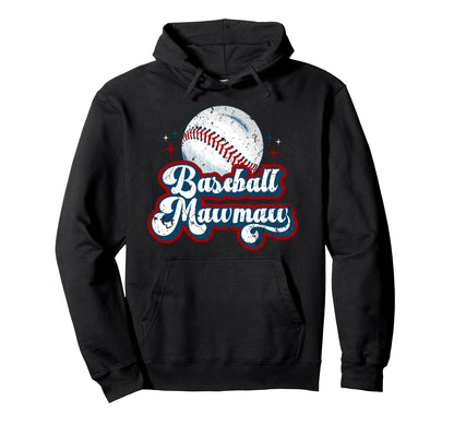 Baseball Mawmaw Baseball Player Mawmaw Hoodie - Custom Art Print Men Women - T-Shirt, Sweatshirt, Hoodie