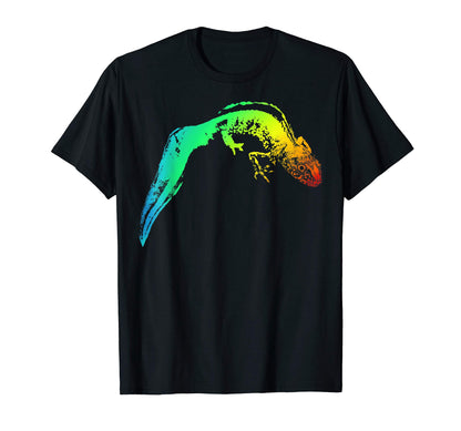 Newt Colorful Rainbow T-Shirt - Fun Novelty Design Unisex - T-Shirt, Sweatshirt, Hoodie