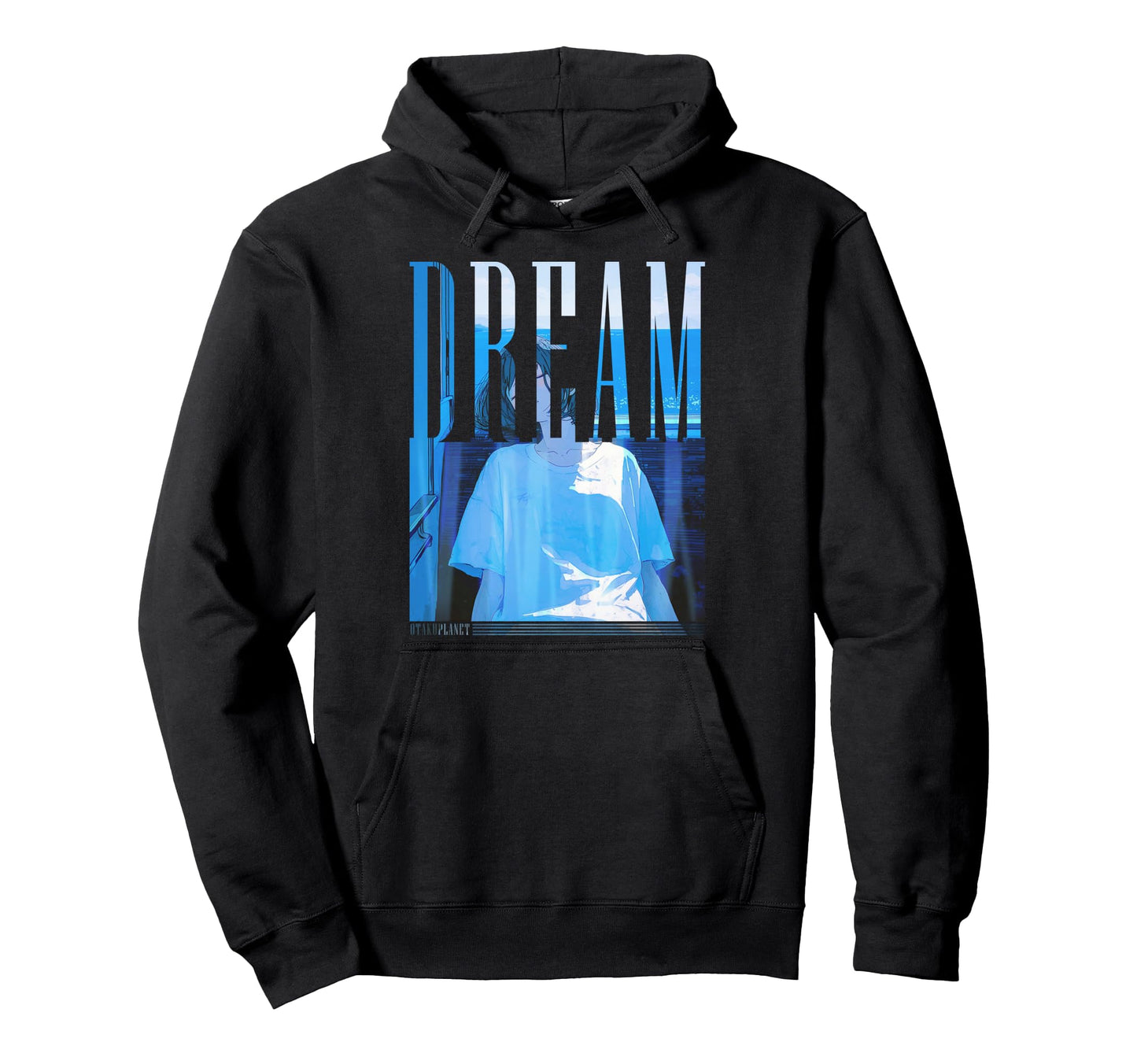Anime Dream Away Vaporwave Japanese Hoodie - Fun Novelty Design Men Women - T-Shirt, Sweatshirt, Hoodie