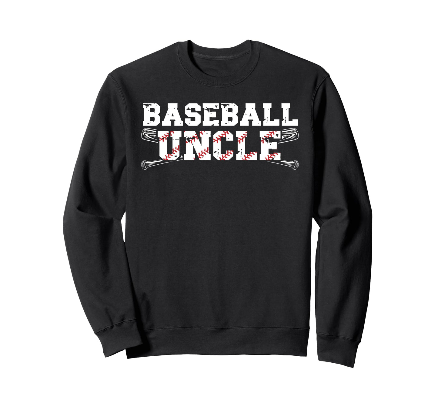 Baseball Uncle Proud Baseball Player Sweatshirt - Graphic Print Men Women - T-Shirt, Sweatshirt, Hoodie