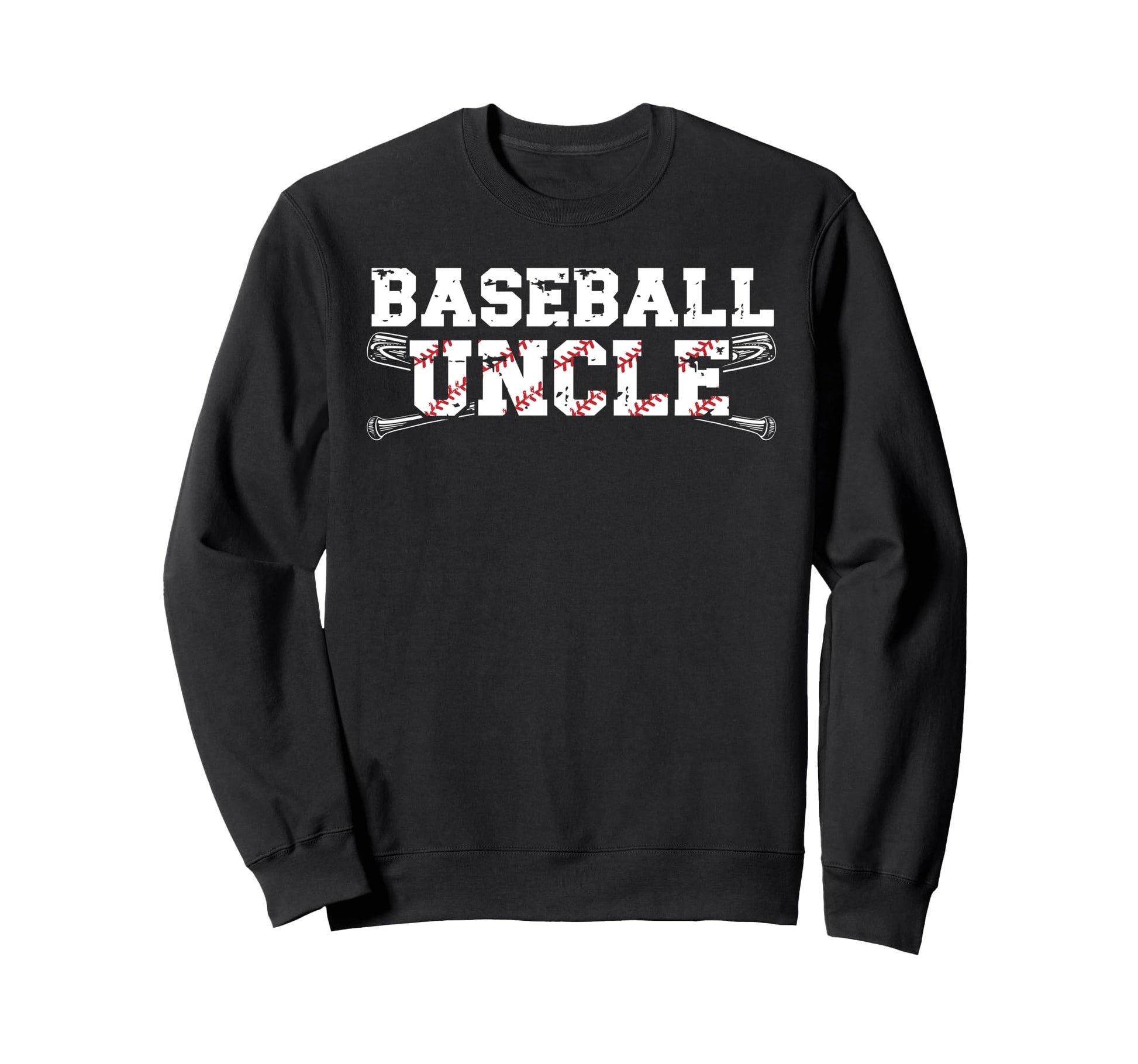 Baseball Uncle Proud Baseball Player Sweatshirt - Graphic Print Men Women - T-Shirt, Sweatshirt, Hoodie