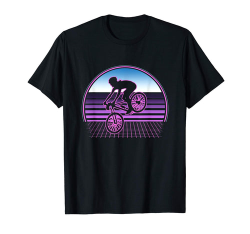Cycling Bicycle Riders Bike 80S Vaporwave T-Shirt - Novelty Apparel Unisex - T-Shirt, Sweatshirt, Hoodie