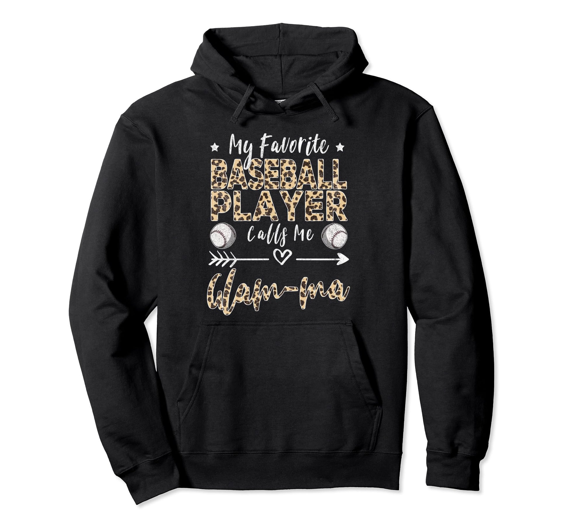 My Favorite Baseball Player Calls Me Glam Hoodie - Minimalist Print Unisex - T-Shirt, Sweatshirt, Hoodie
