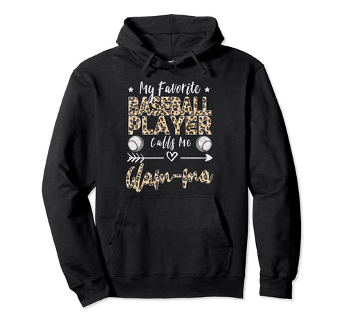 My Favorite Baseball Player Calls Me Glam Hoodie - Minimalist Print Unisex - T-Shirt, Sweatshirt, Hoodie