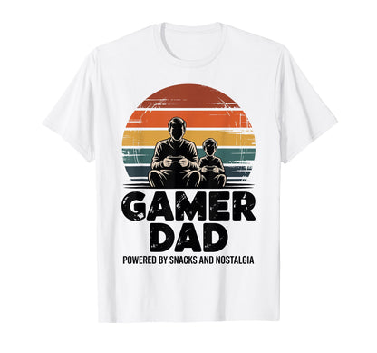 Gamer Dad Powered Snacks And T-Shirt - Streetwear Style for Adults - T-Shirt, Sweatshirt, Hoodie