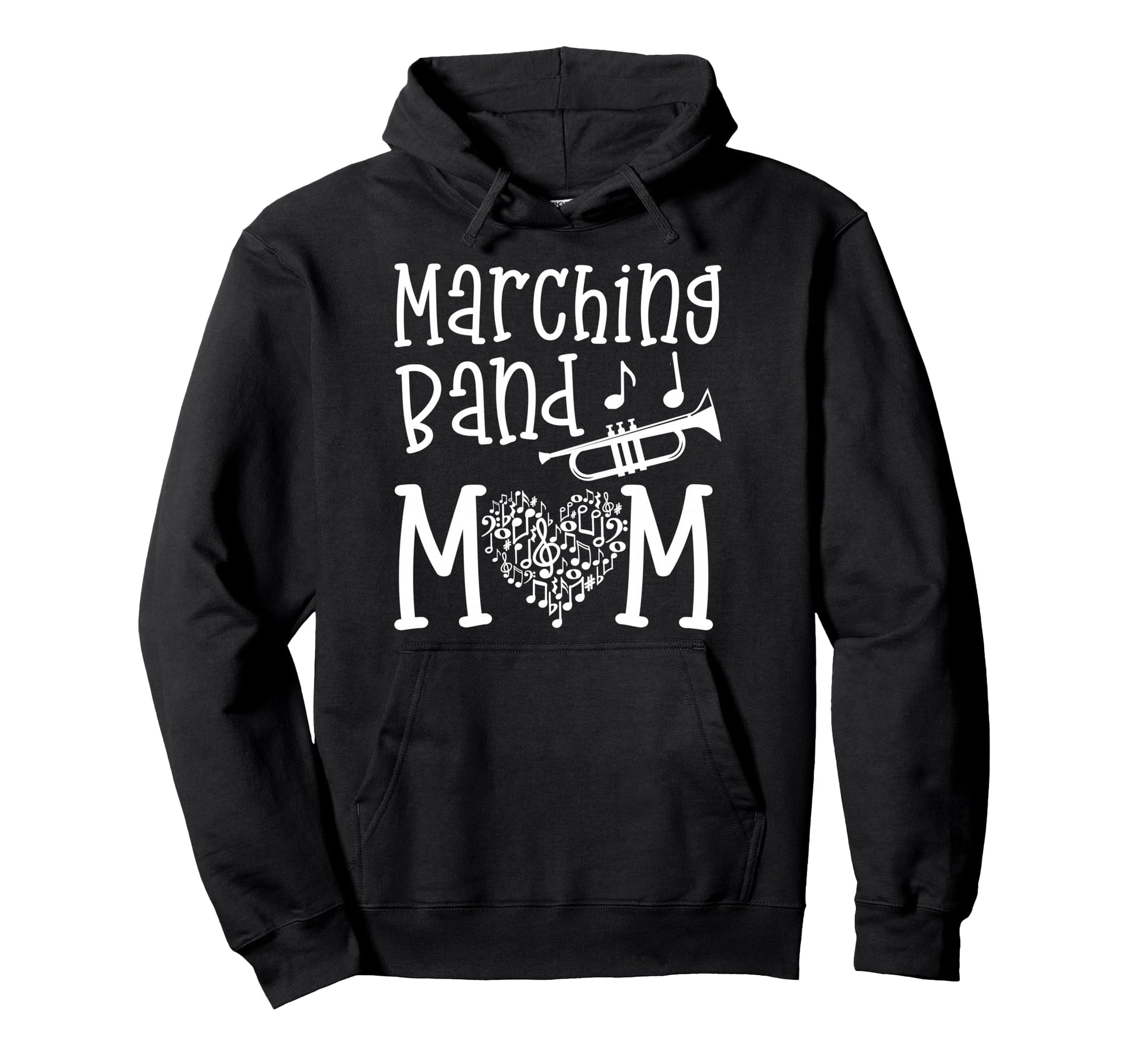 Trumpet Instrument Player Marching Hoodie - Casual Everyday Wear Men Women - T-Shirt, Sweatshirt, Hoodie