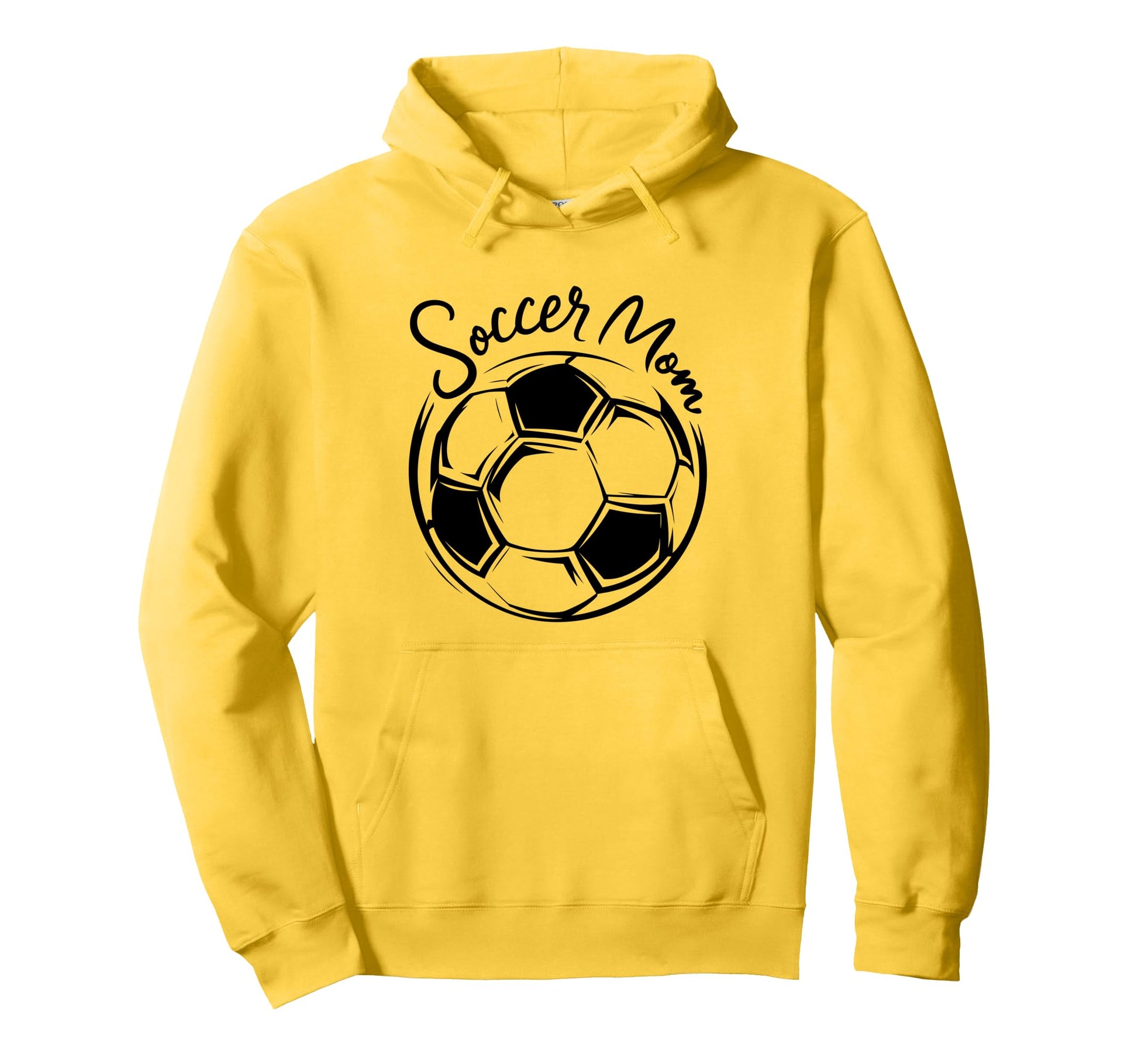 Soccer Mom Proud Football Mothers Game Day Hoodie - Graphic Print Unisex - T-Shirt, Sweatshirt, Hoodie