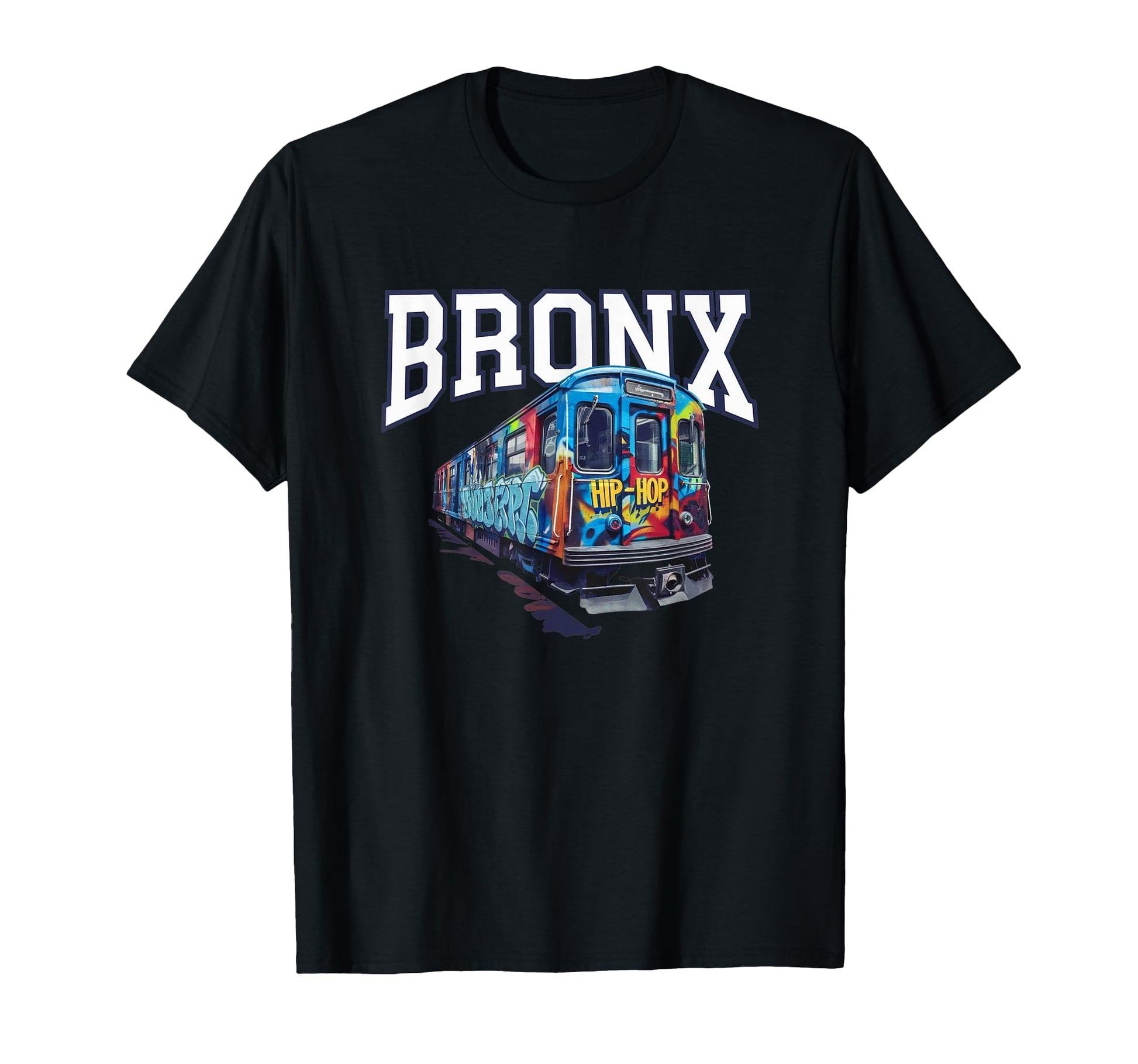 50 Years Hip Hop Bronx Subway Graffiti T-Shirt - Unique Graphic for Adults - T-Shirt, Sweatshirt, Hoodie