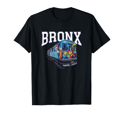 50 Years Hip Hop Bronx Subway Graffiti T-Shirt - Unique Graphic for Adults - T-Shirt, Sweatshirt, Hoodie