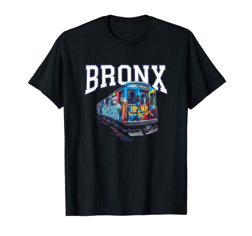 50 Years Hip Hop Bronx Subway Graffiti T-Shirt - Unique Graphic for Adults - T-Shirt, Sweatshirt, Hoodie