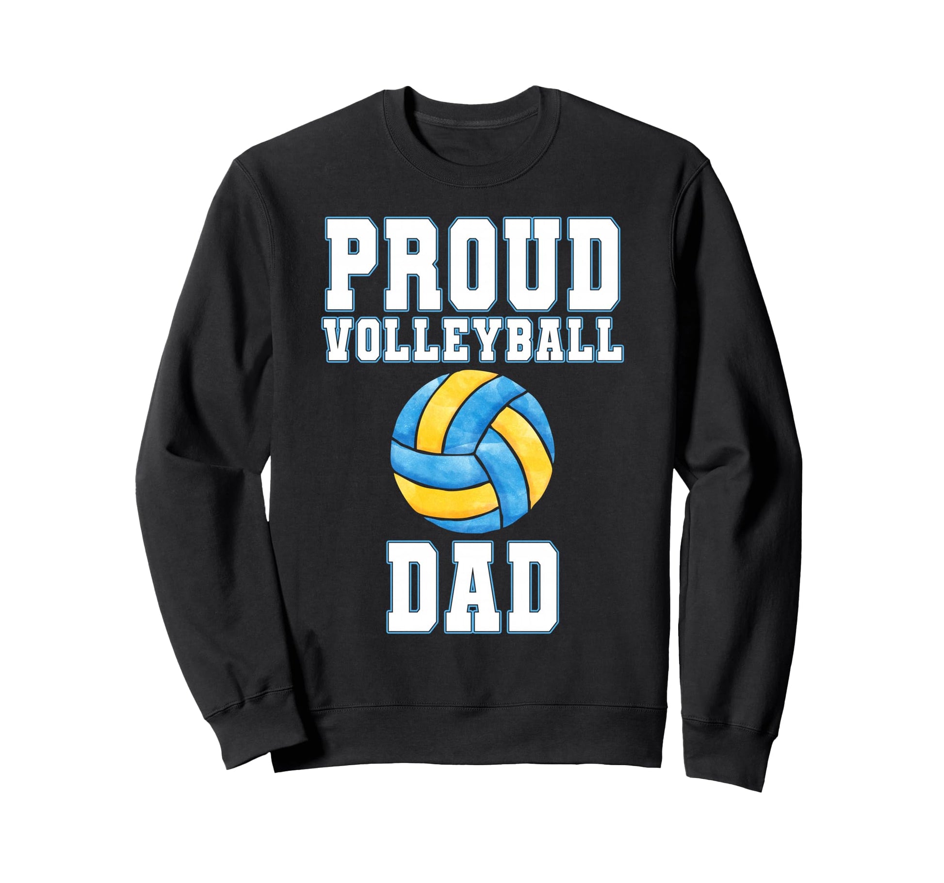 Proud Volleyball Dad Game Day Sports Sweatshirt - Minimalist Print Unisex - T-Shirt, Sweatshirt, Hoodie