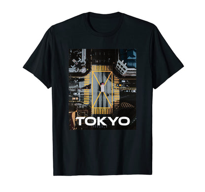 Tokyo City Japan Tokyo Vaporwave T-Shirt - Minimalist Print Men Women - T-Shirt, Sweatshirt, Hoodie