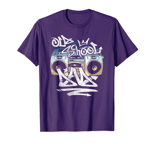 Old School Dad Boombox T-Shirt - Custom Art Print for Adults - T-Shirt, Sweatshirt, Hoodie