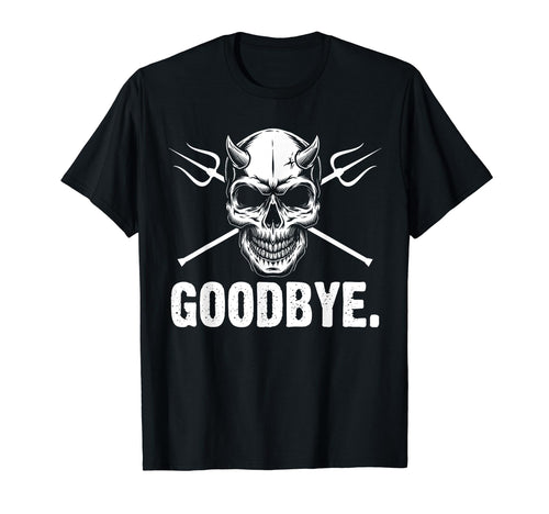 Goodbye Aesthetic Vaporwave T-Shirt - Fun Novelty Design for Adults - T-Shirt, Sweatshirt, Hoodie