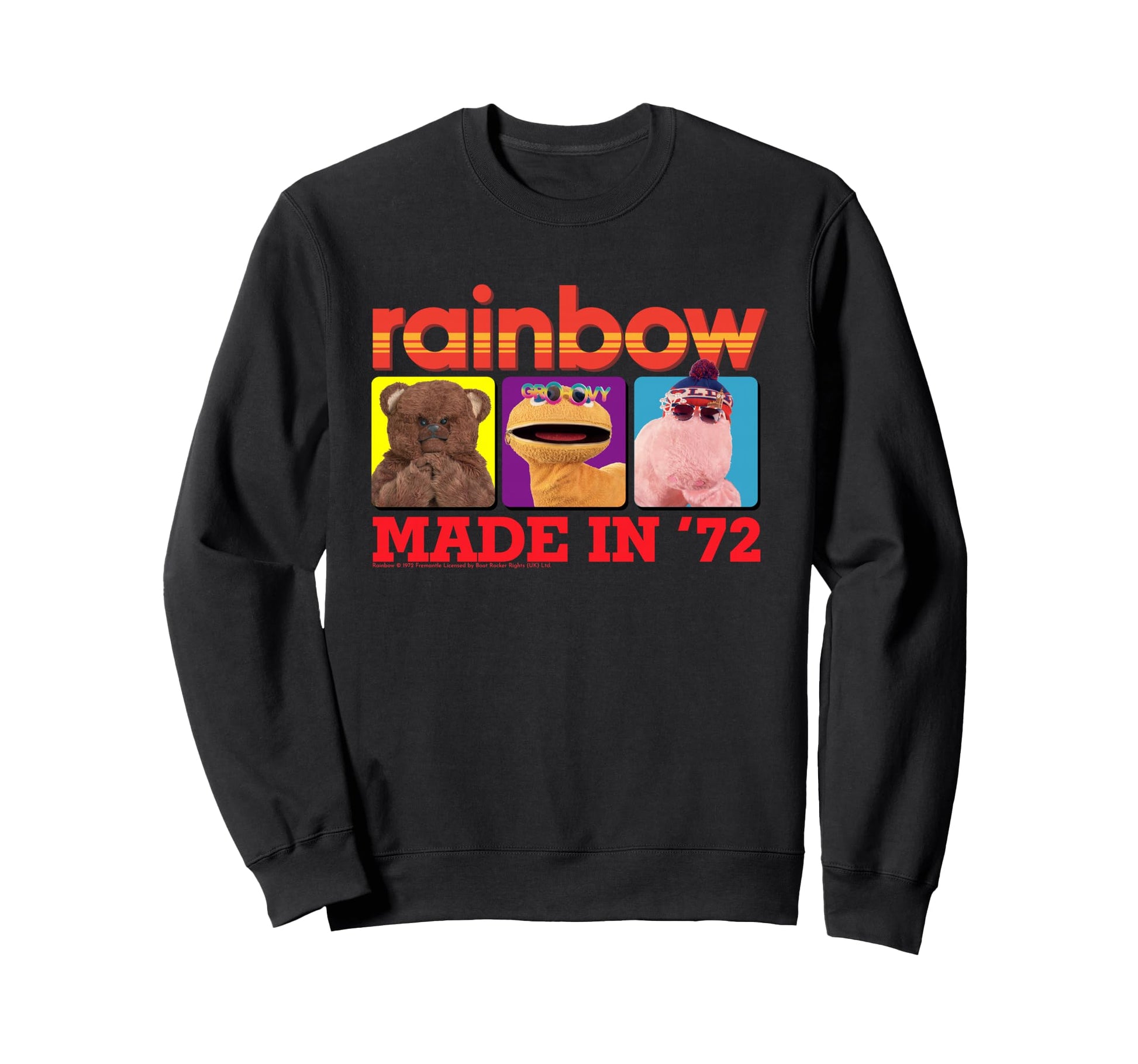 Rainbow Made 72 Bungle Zippy George Sweatshirt - Custom Art Print Men Women - T-Shirt, Sweatshirt, Hoodie