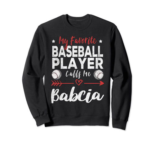 My Favorite Baseball Player Calls Sweatshirt - Trendy Graphic for Adults - T-Shirt, Sweatshirt, Hoodie