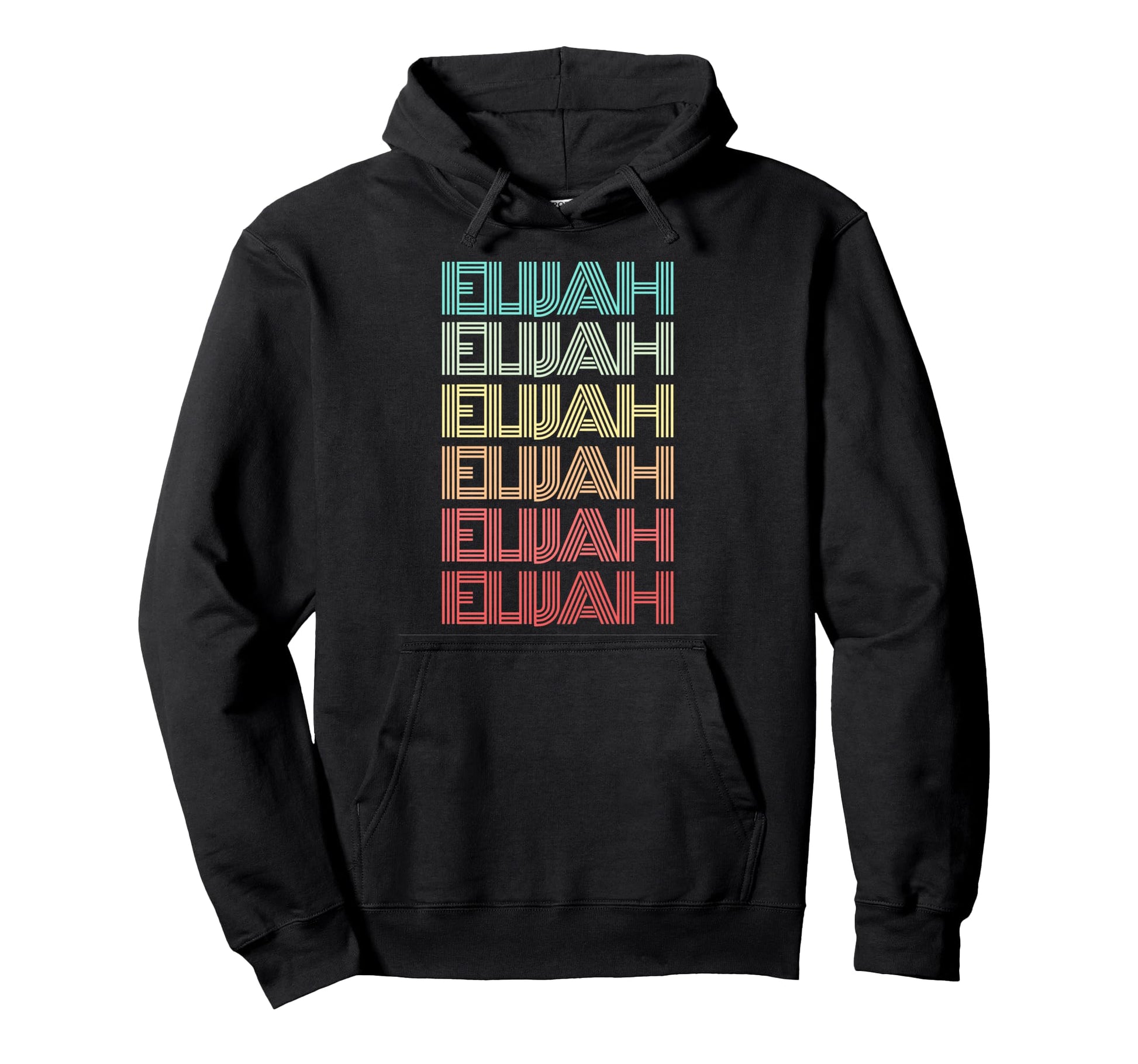 First Name Elijah Personalized Birthday Hoodie - Novelty Apparel Men Women - T-Shirt, Sweatshirt, Hoodie